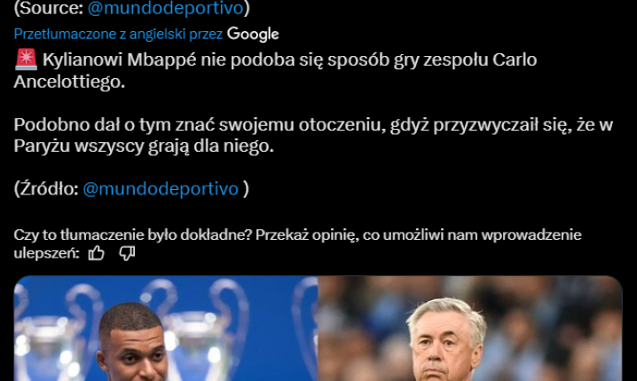 HIT! Mbappe NIE PODOBA SIĘ styl Ancelottiego i nawet... xD